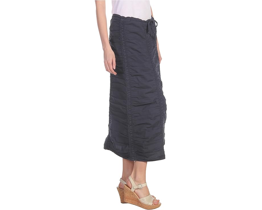 Юбка XCVI Stretch Poplin с двойными сборчатыми панелями и завязкой на талии