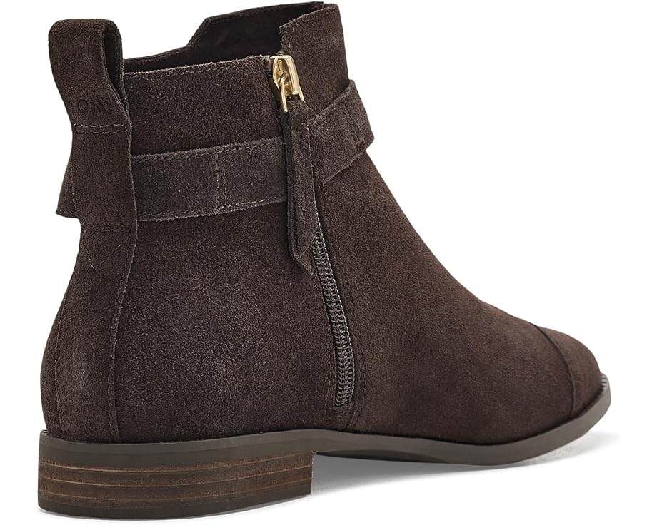 Ботинки TOMS Stacey с бахромой и замшевые