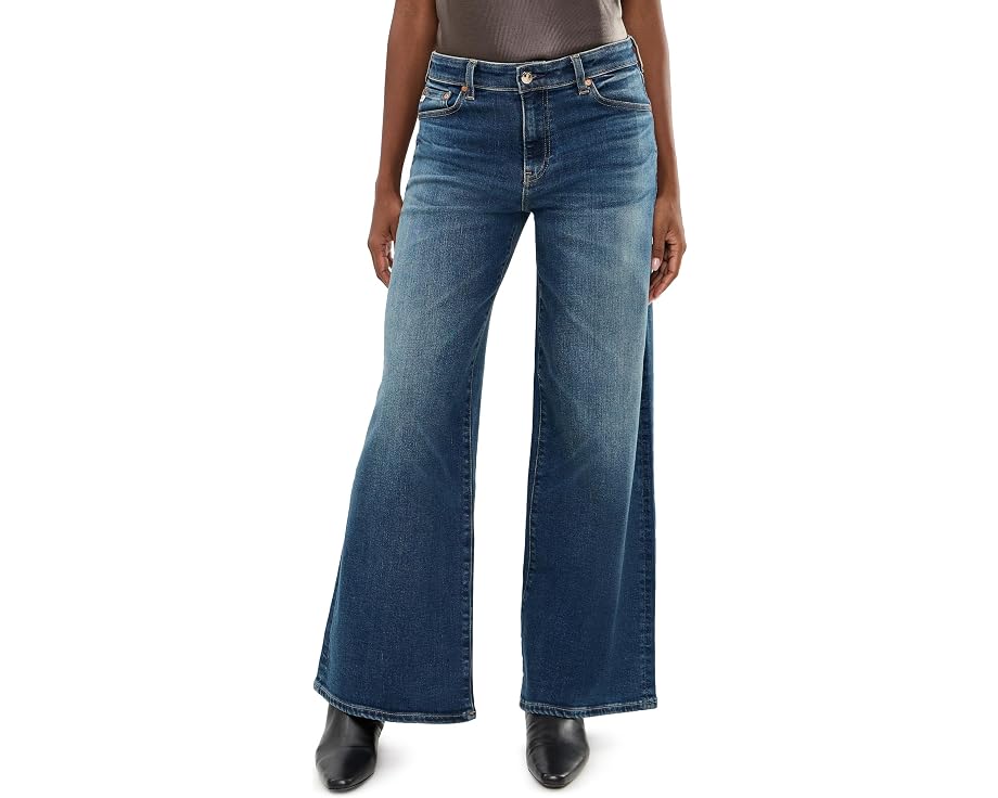 AG Jeans Saige джинсы широкие с завышенной талией