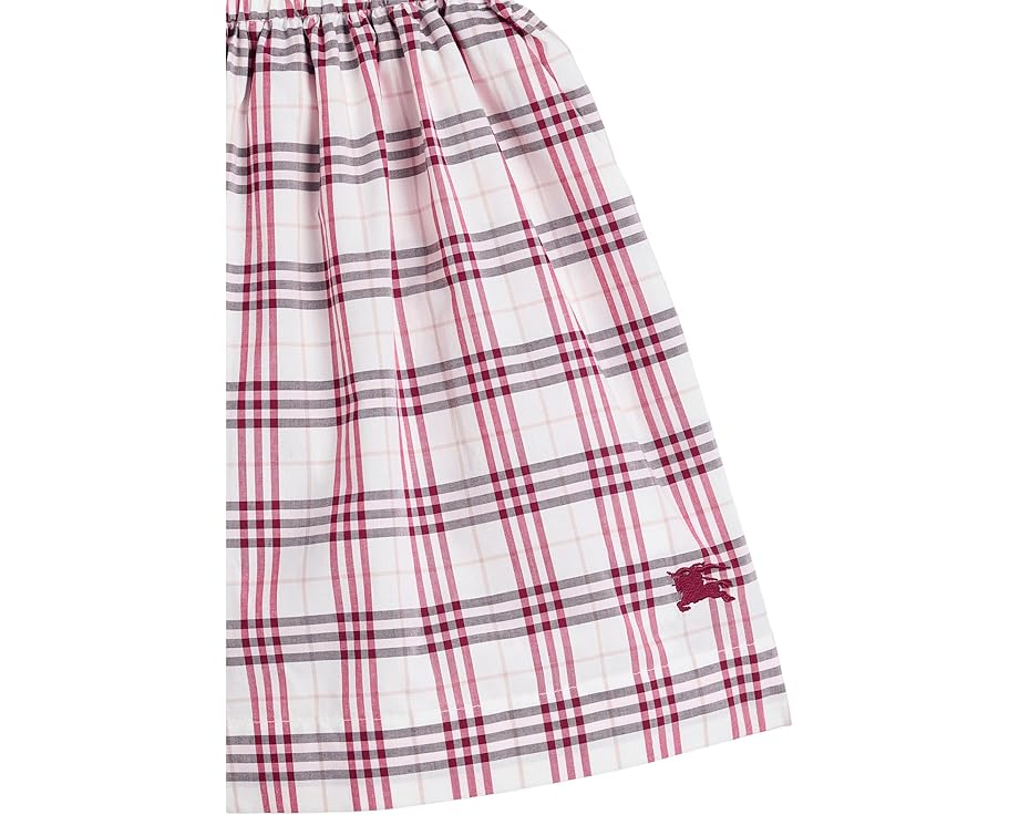 Burberry Kids Шорты Marcy с клетчатым принтом и шнурком
