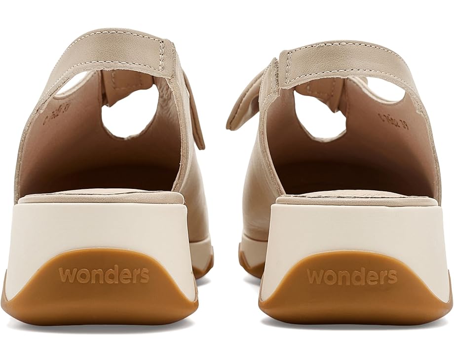 Туфли Wonders C-7602 с узлом на мыске и двухцветной пилообразной подошвой