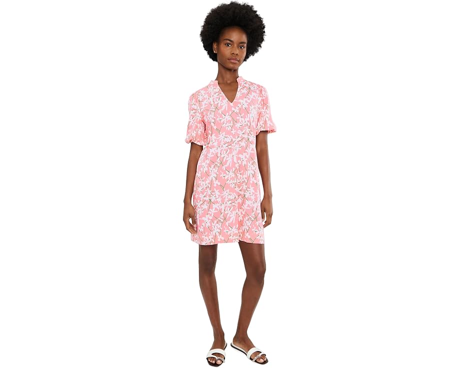 Платье Carey с коротким рукавом и высоким воротником от Lilly Pulitzer