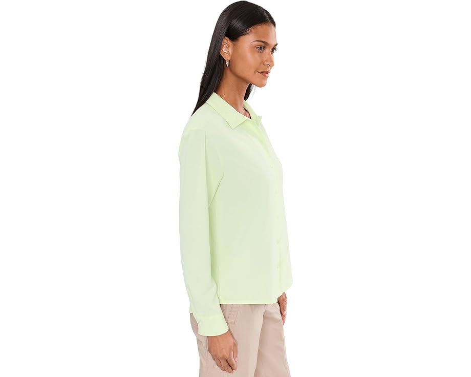 Футболка с длинным рукавом Royal Robbins Salathe Sun Shirt Lime Cream