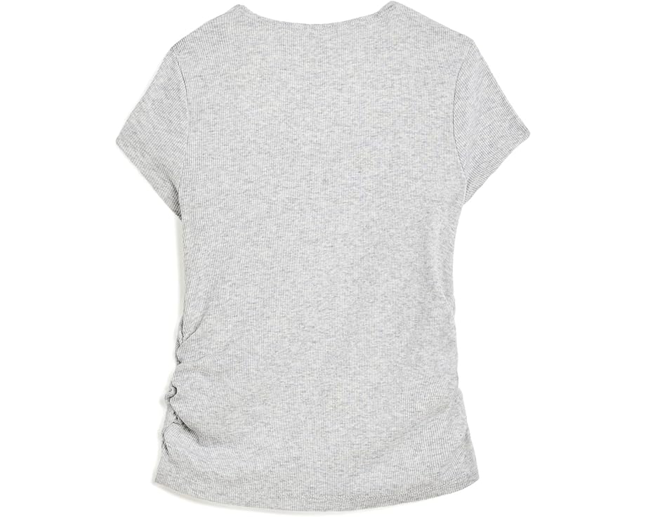 abracombie kids Футболка Ava с коротким рукавом серого цвета