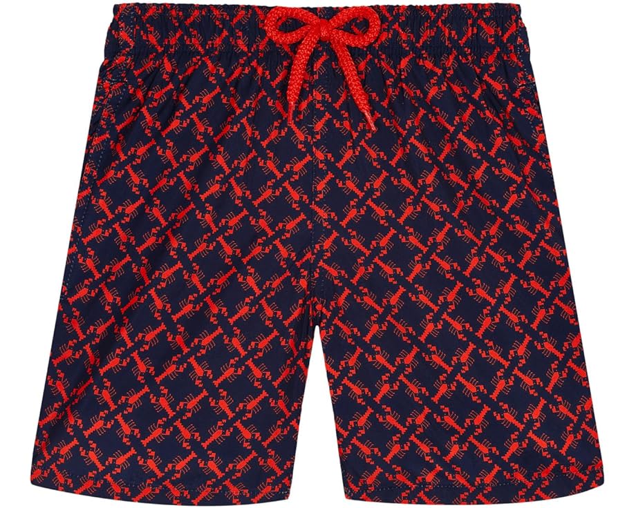 Детские плавки Vilebrequin Homard Pixel Light Fabric с рисунком омара