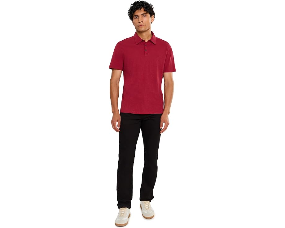 John Varvatos рубашка поло Victor Polo K5787F26 с вышивкой зеленая