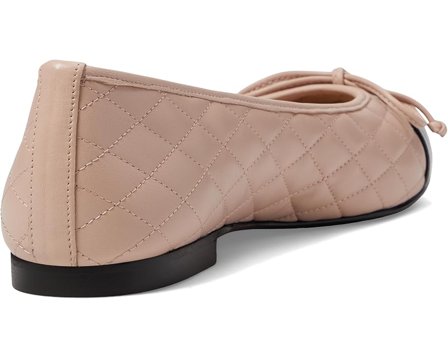 Туфли French Sole Tamara с стеганым верхом и бантом из гладкой кожи