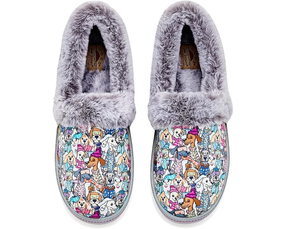 Тапочки BOBS from SKECHERS Cozy Kiss с принтом собак