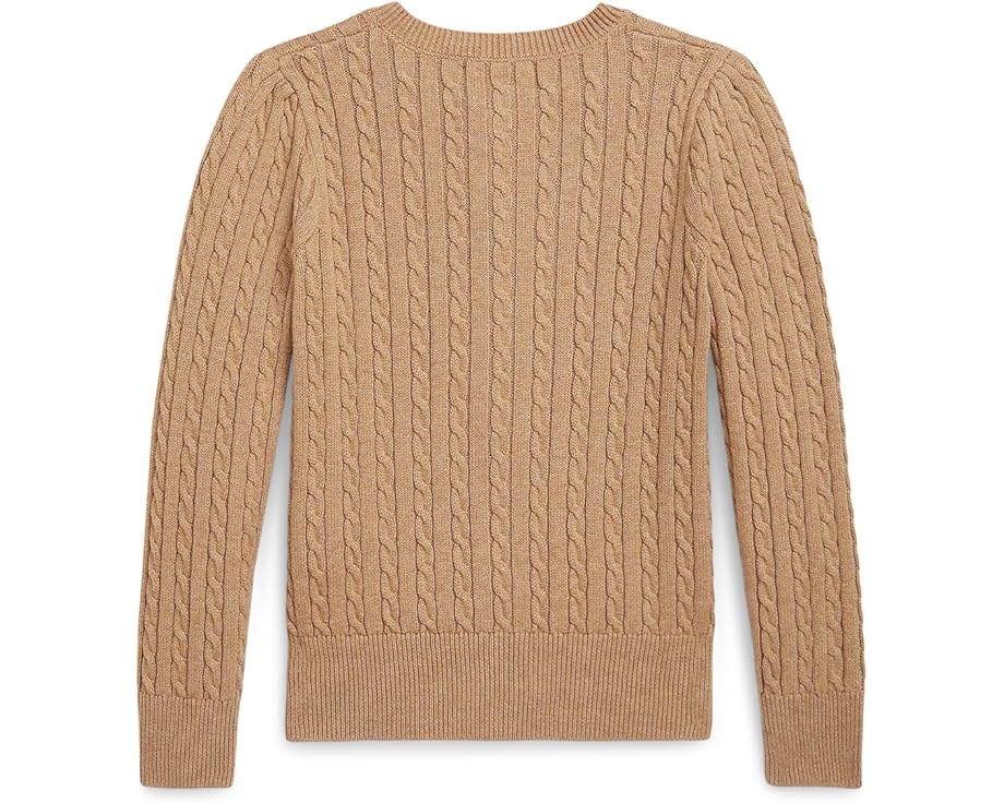 Детская кофта Polo Ralph Lauren с мелкой косой вязкой на пуговицах