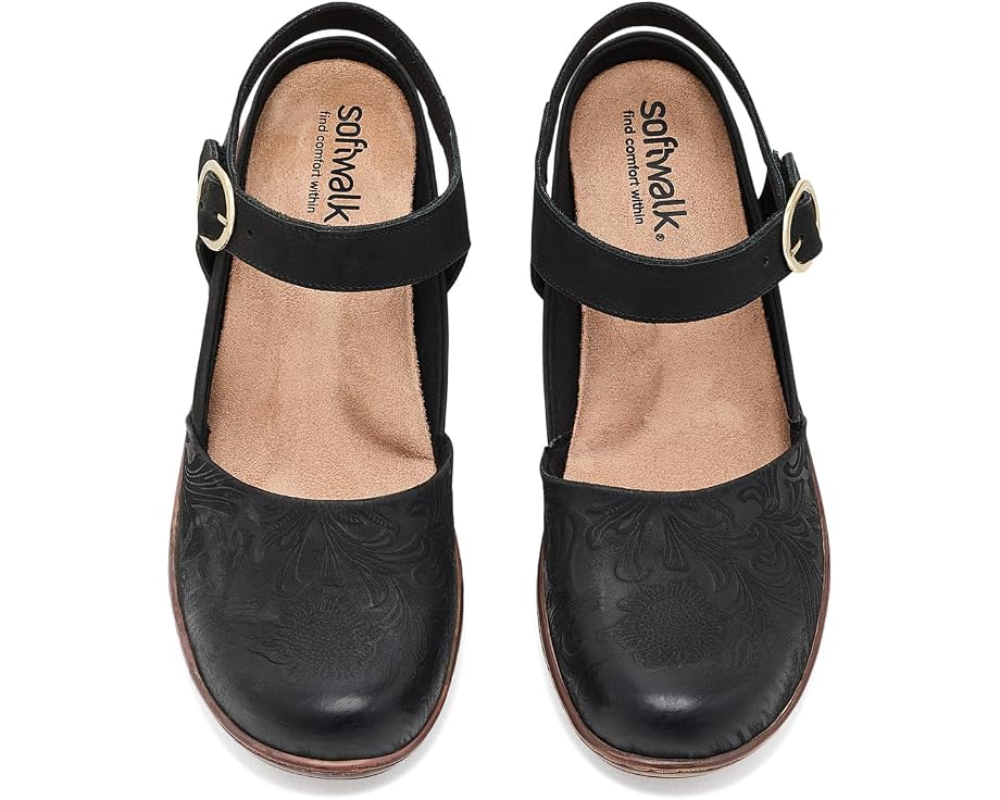 Клоги SoftWalk Mabelle Tooling с тисненым узором