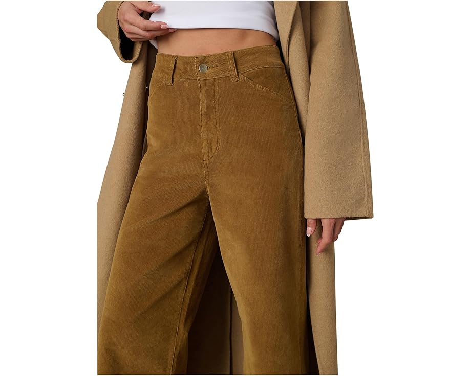 Joe's Jeans The Mia With Slant Pockets Corduroy вельветовые брюки с высокой посадкой