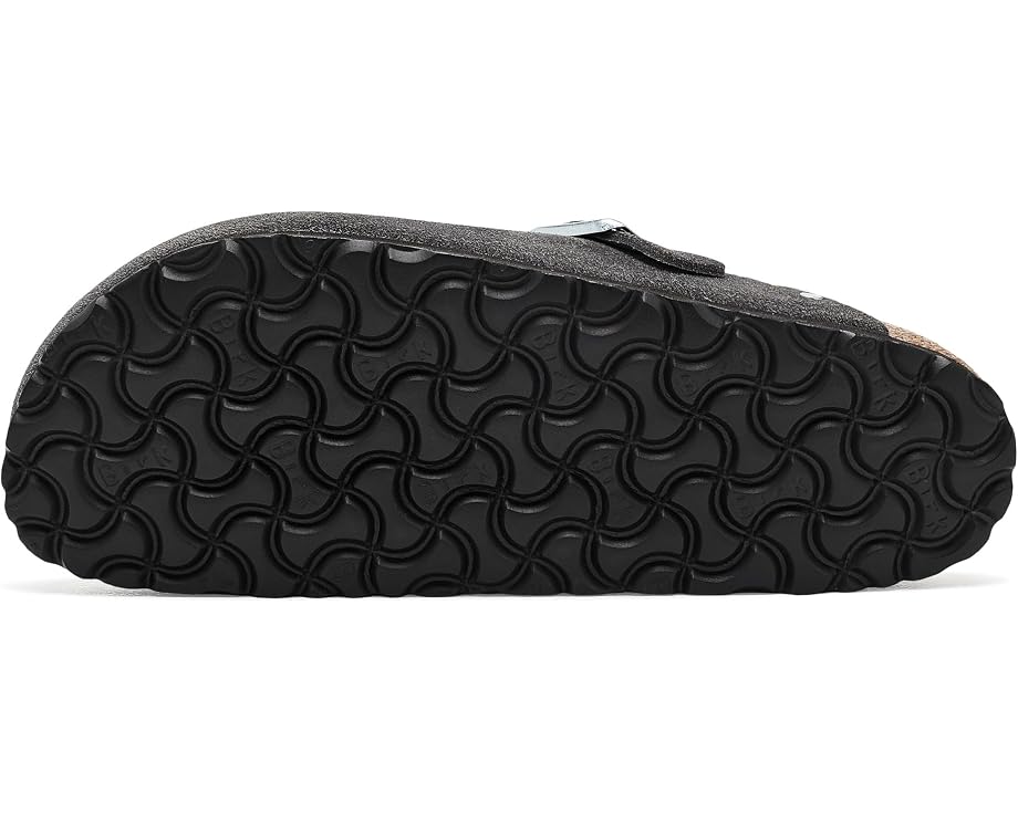 Кломпы Birkenstock Boston с заклепками из замши