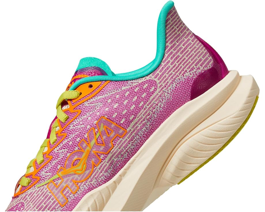 Детские кроссовки Hoka Mach 6 с текстильным верхом и промежуточной подошвой EVA