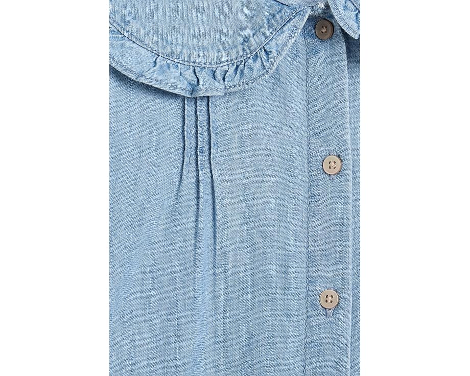 Chambray Collar Top (Toddler/Little Kid/Big Kid)