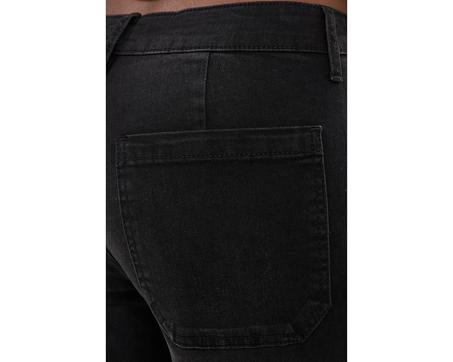 Джинсы KUT from the Kloth Jodi High-Rise Fab Ab прямые с эффектом потертости