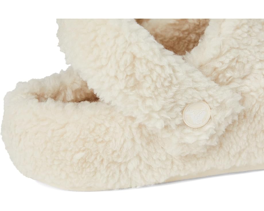 Уютные тапочки Crocs Classic Cozzzy с искусственным мехом и противоскользящей подошвой