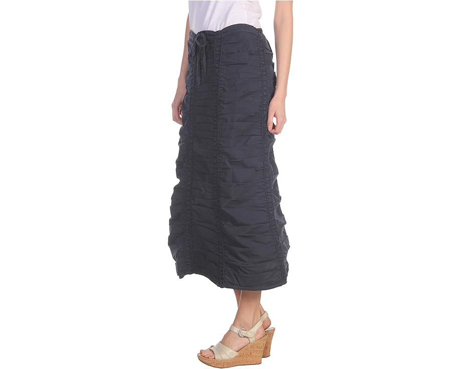 Юбка XCVI Stretch Poplin с двойными сборчатыми панелями и завязкой на талии