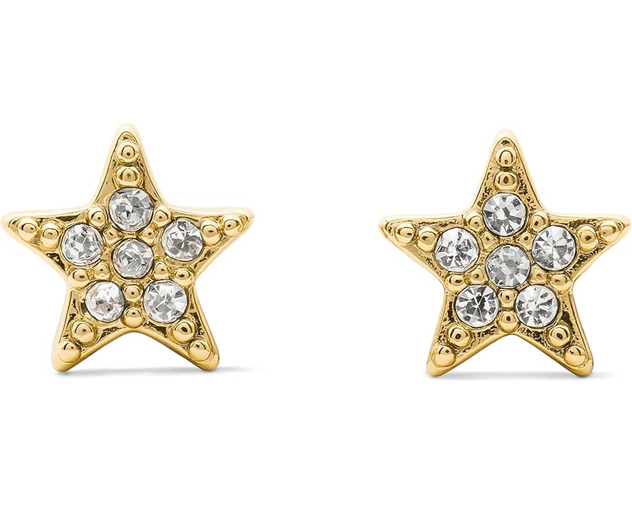 Серьги-гвоздики Kate Spade Earrings Pave Mini Star Studs с кубическим цирконием