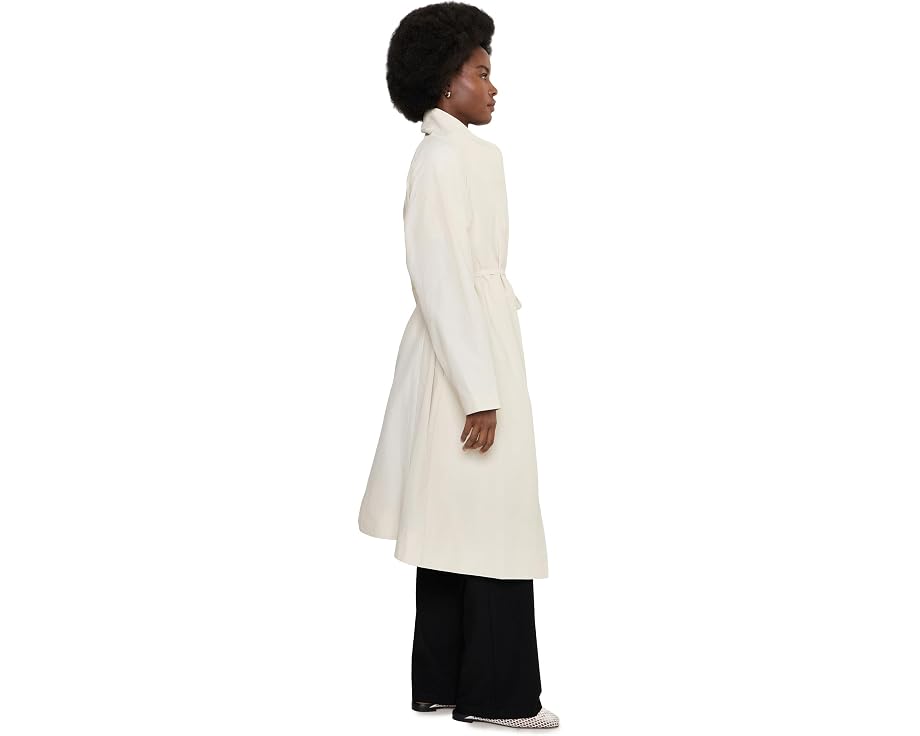 Пальто Eileen Fisher Light Cotton Nylon с драпированным воротником