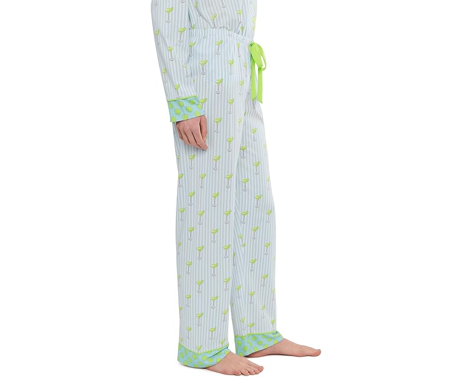 P.J. Salvage пижамные брюки Playful Prints с регулятором