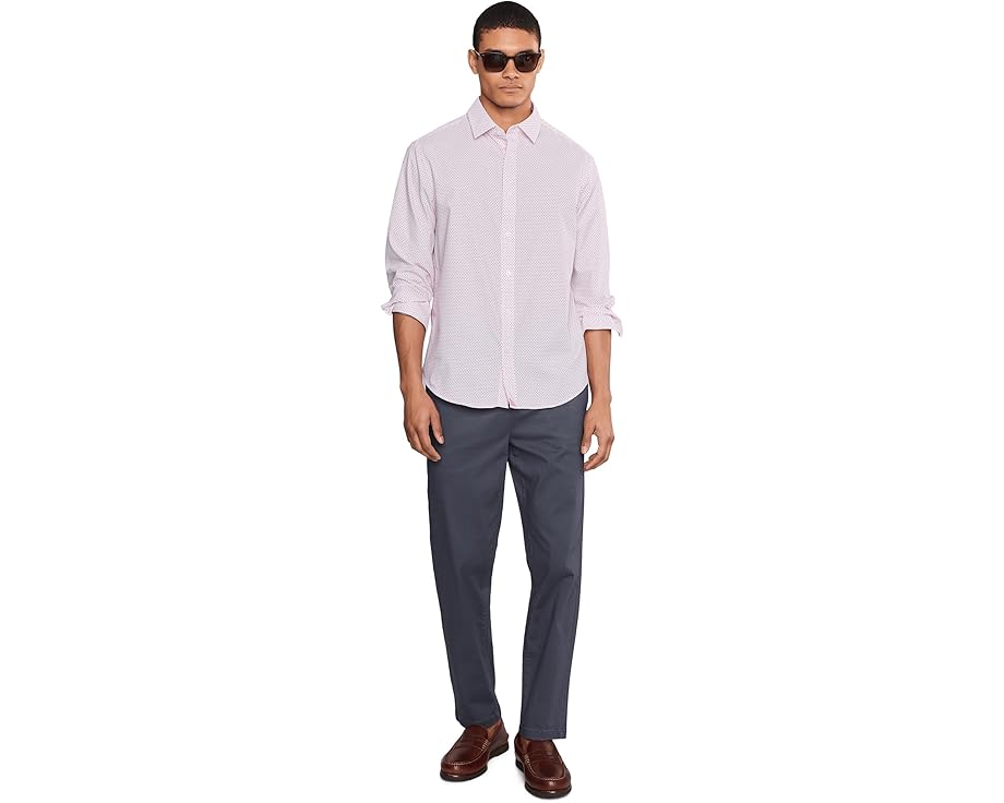 UNTUCKit рубашка Long Sleeve Fairfax Performance Printed с длинным рукавом