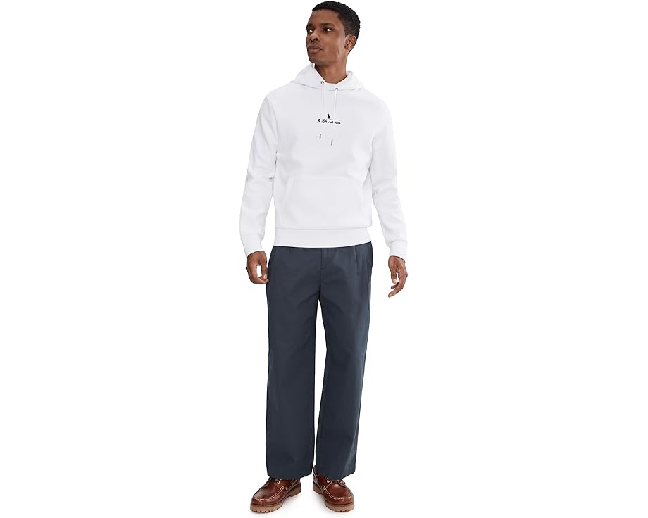 Толстовка Polo Ralph Lauren Logo Double-Knit Hoodie с логотипами и молнией