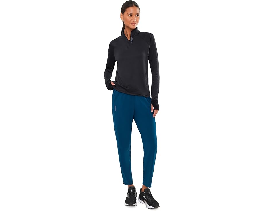 Brooks Momentum Thermal 1/4 Zip термофутболка для бега