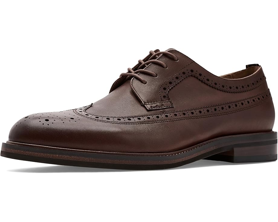 Брукфилд дерби броги Brooks Brothers из коричневой кожи