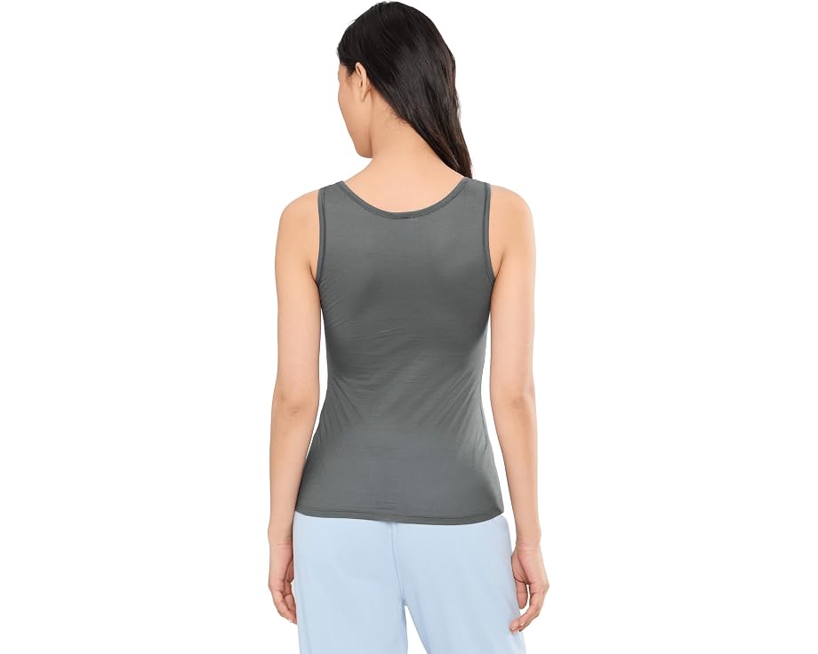 Майка Hanro Ultralight Tank с U-образным вырезом из мерсеризованного хлопка
