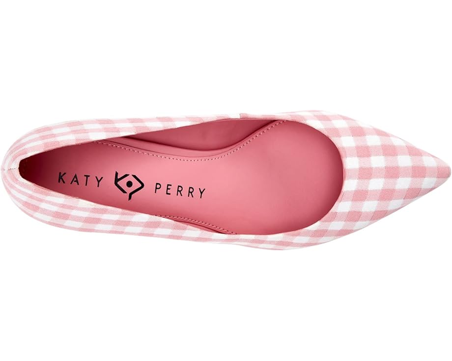 Туфли лодочки Katy Perry The Golden Pump с принтом в клетку и котячьим каблуком