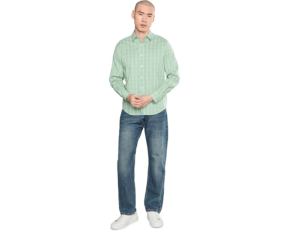 Рубашка UNTUCKit Claremont из хлопка с длинным рукавом