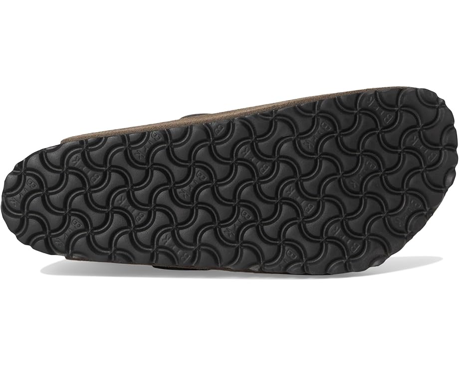 Клоги Birkenstock Boston из замши и промасленной кожи с пробковой стелькой