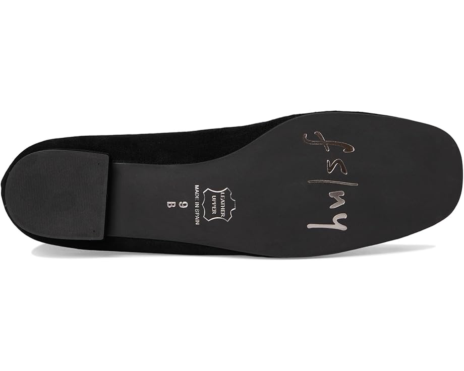 Туфли French Sole Pamela на невысоком каблуке из замши