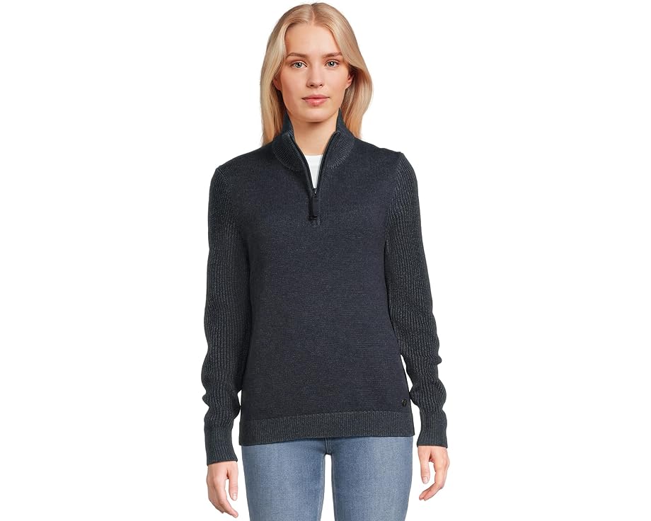 Royal Robbins свитер Westlands 1/4 Zip из смеси шерсти мериноса и переработанного полиэстера