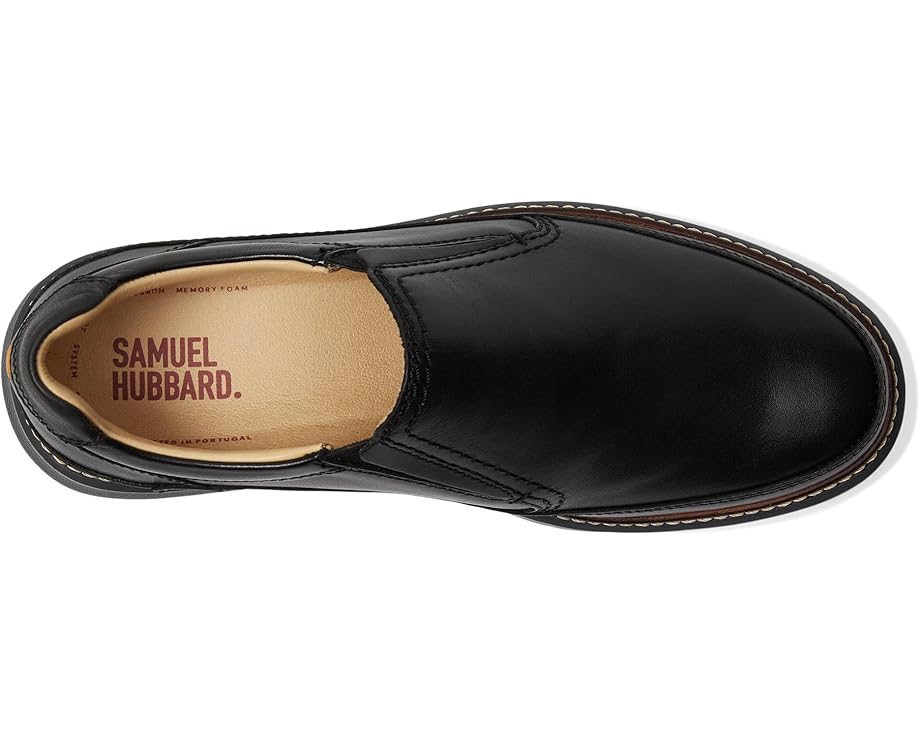 Оксфорды Samuel Hubbard Rafael Slip-On с кожаным рантом и контрастным задником