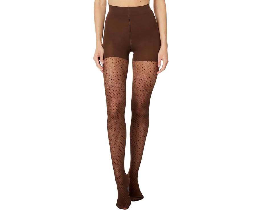 Колготки Wolford Control Dots с рисунком в горошек и утягивающим верхом