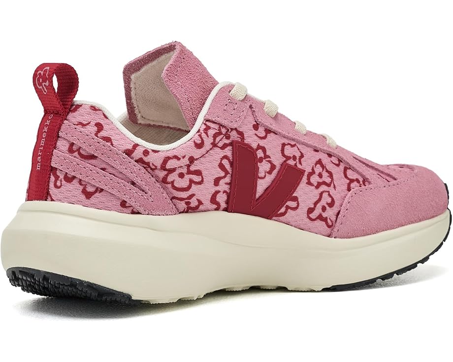 Детские кеды VEJA Small Canary X Marimekko с эластичной шнуровкой