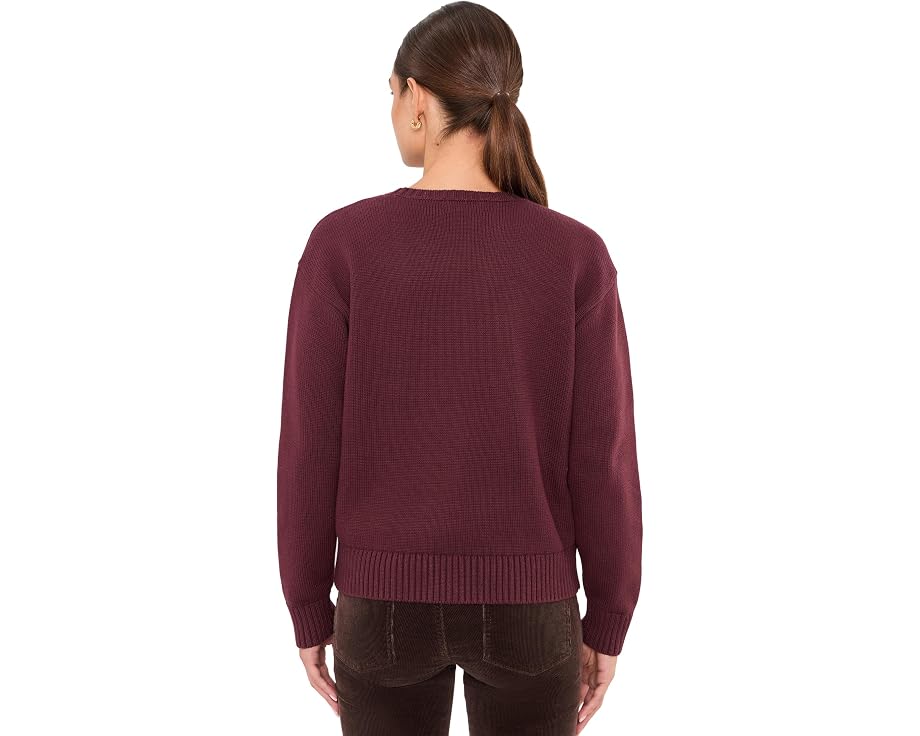 Свитер женский Lauren Ralph Lauren из хлопка с жаккардовым рисунком