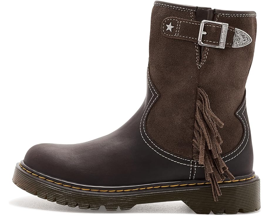 Ботинки Dr. Martens Genaya Rodeo Y с кисточками и пряжками