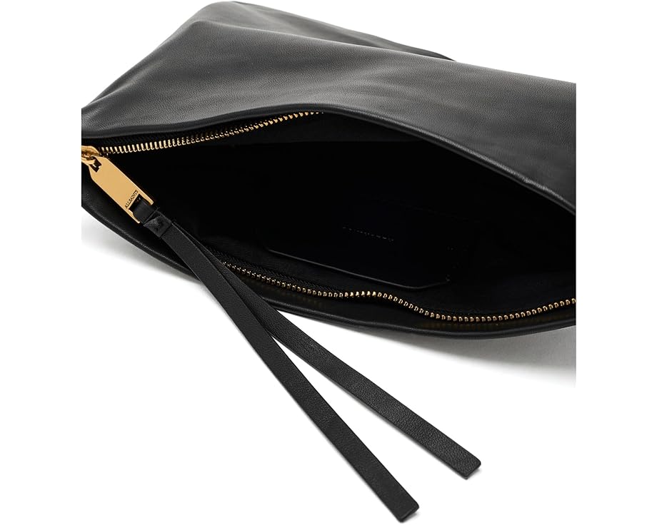 Кошелек AllSaints Remy из кожи со съемным кольцом и двумя карманами