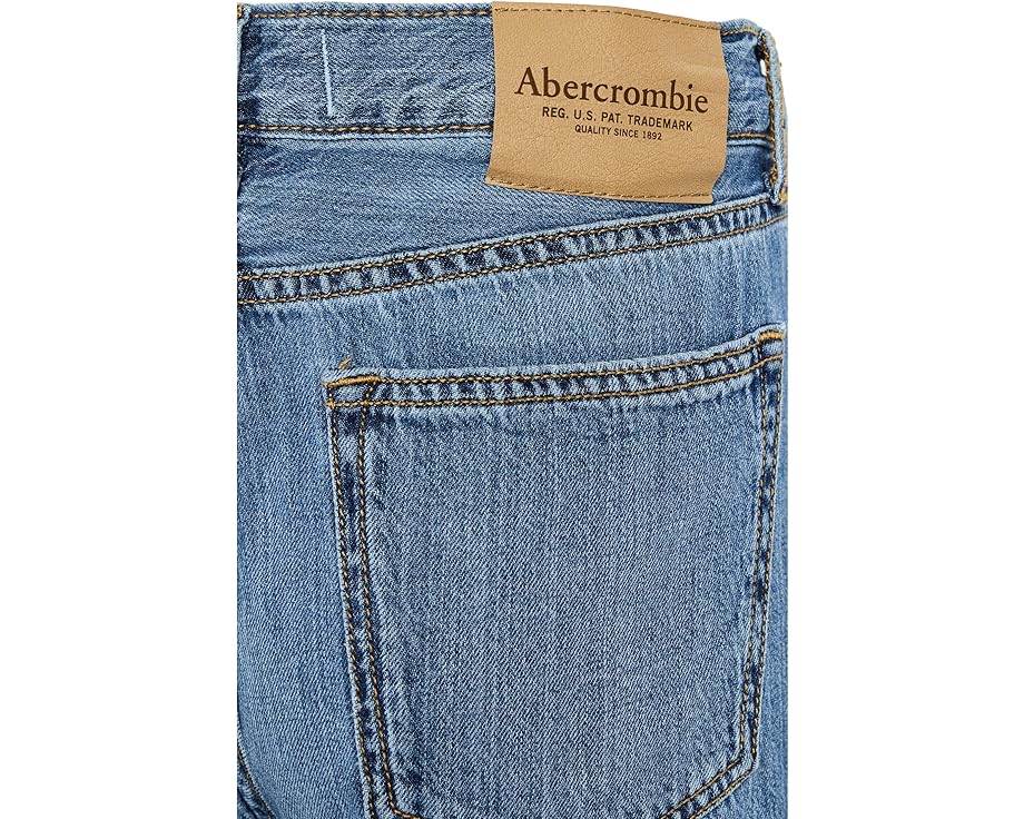 Джинсы свободного кроя abercrombie kids Afb Loose Fit из мягкого денима