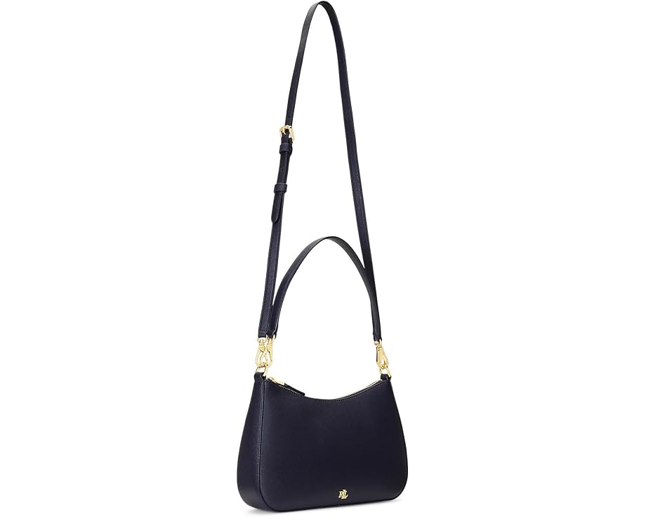 Сумка Lauren Ralph Lauren Crosshatch Leather Medium Danni Bag из телячьей кожи
