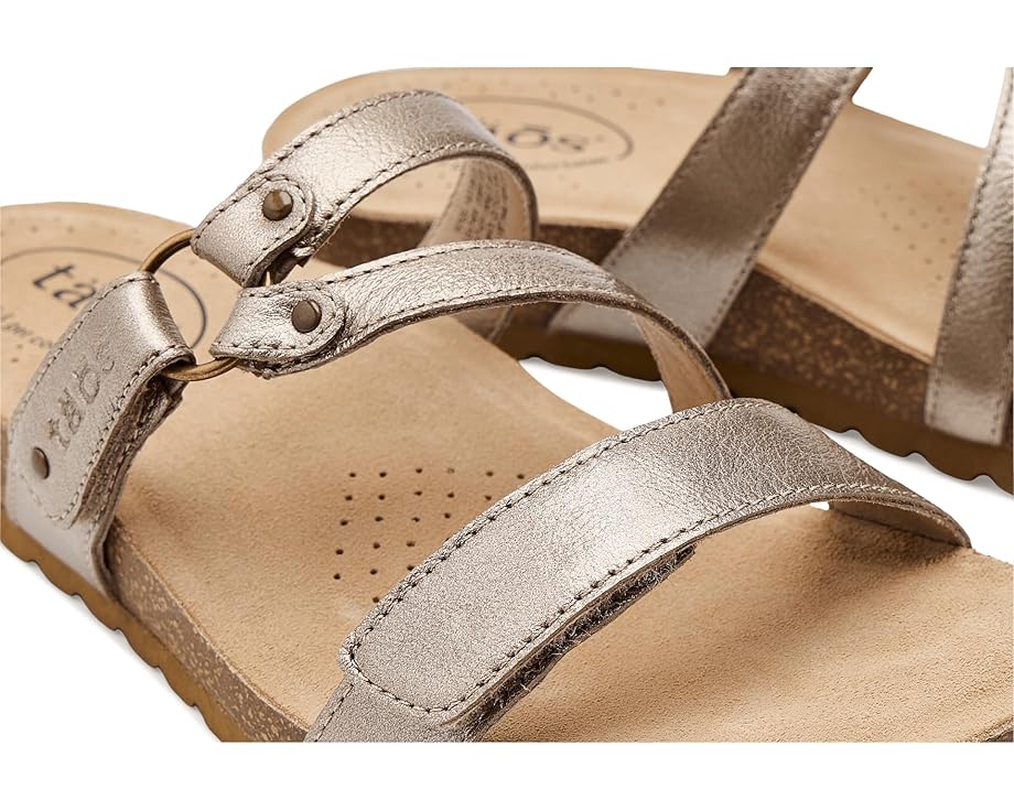 Сандалии Taos Footwear Ringslide с кожаными ремешками и декоративным кольцом