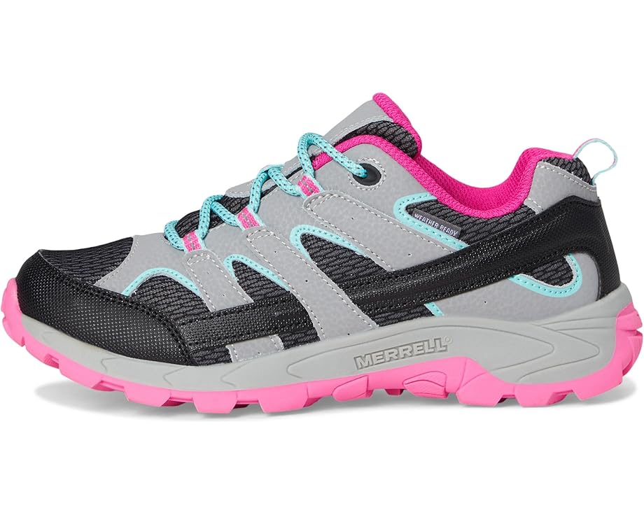 Детские треккинговые ботинки Merrell Kids Moab KDZ WP из кожи с мембраной
