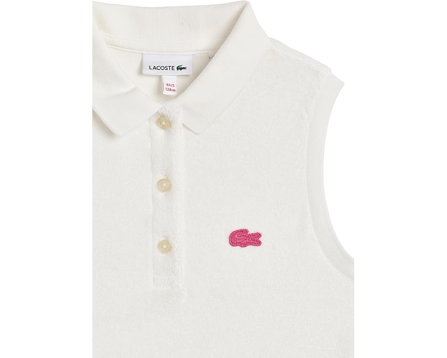 Топ-майка Lacoste Terry Polo Tank Top с поло