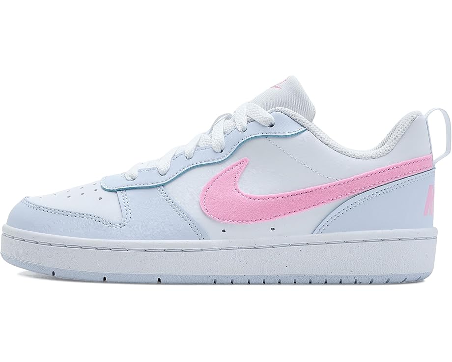Кроссовки Nike Kids Court Borough Low Essential+ с кожаным верхом и водоотталкивающей пропиткой