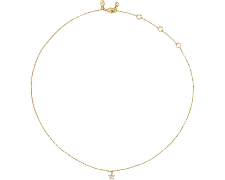 Кулон Kate Spade New York с мини-подвеской в форме звезды и цирконами