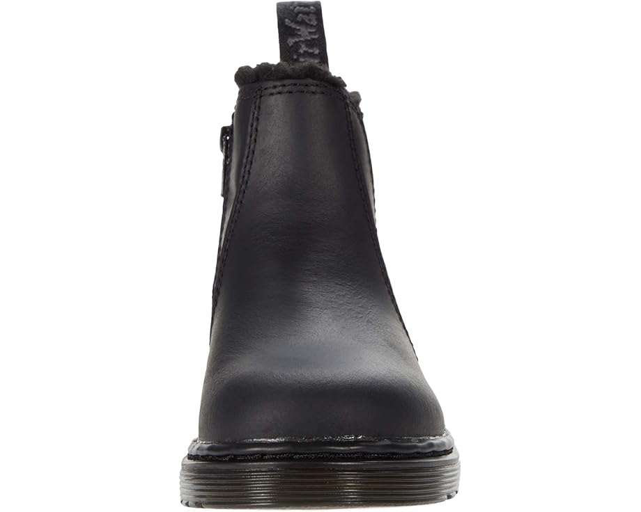 Ботинки Dr. Martens 2976 Leonore Mono T на шнурках с искусственным мехом
