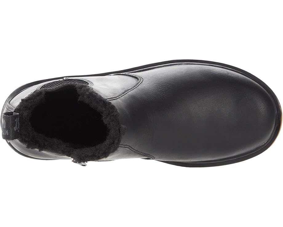 Ботинки Dr. Martens 2976 Leonore Mono для детей с подкладкой из шерпы