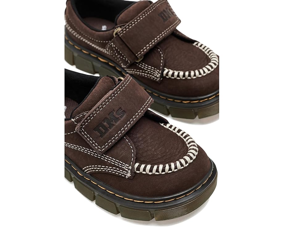 Кроссовки Dr. Martens Raffe Moc Shoes J с липучкой для детей